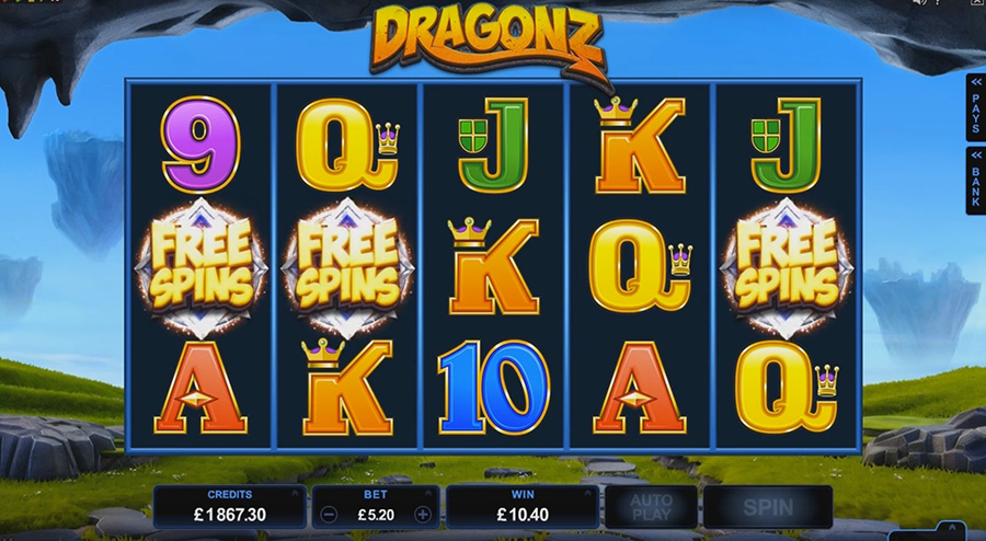 Microgaming выпустил слот под названием Dragonz